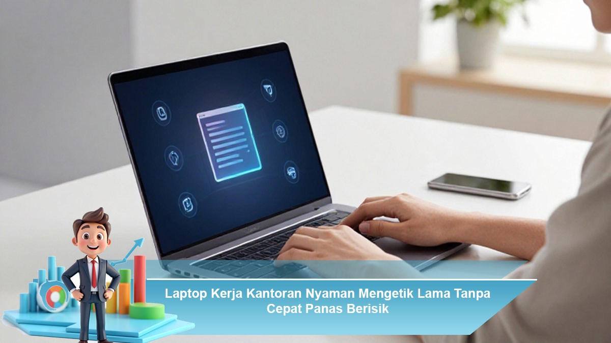 Laptop-Kerja-Kantoran-Nyaman-Mengetik-Lama-Tanpa-Cepat-Panas-Berisik