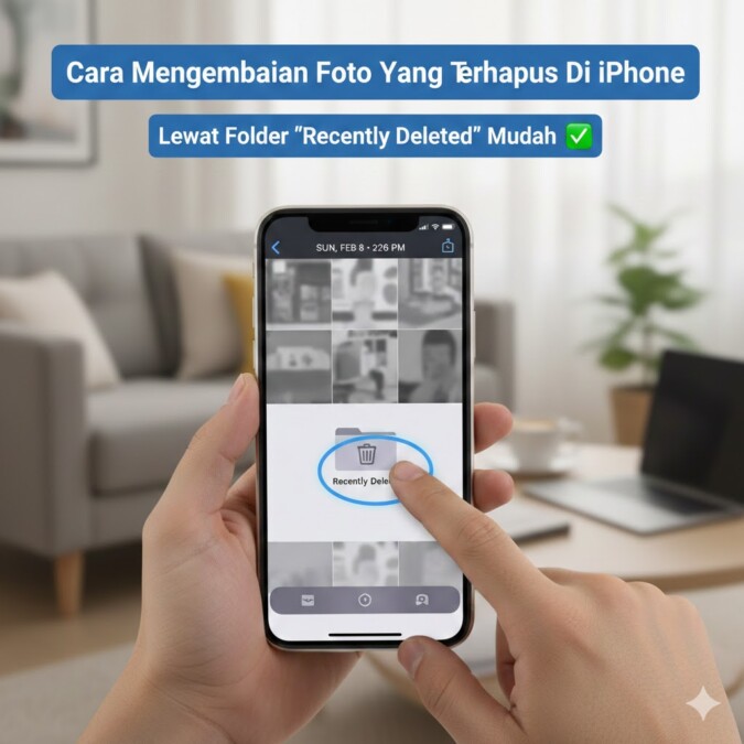 Cara Mengembalikan Foto Yang Terhapus Di iPhone Lewat Folder Recently Deleted Mudah