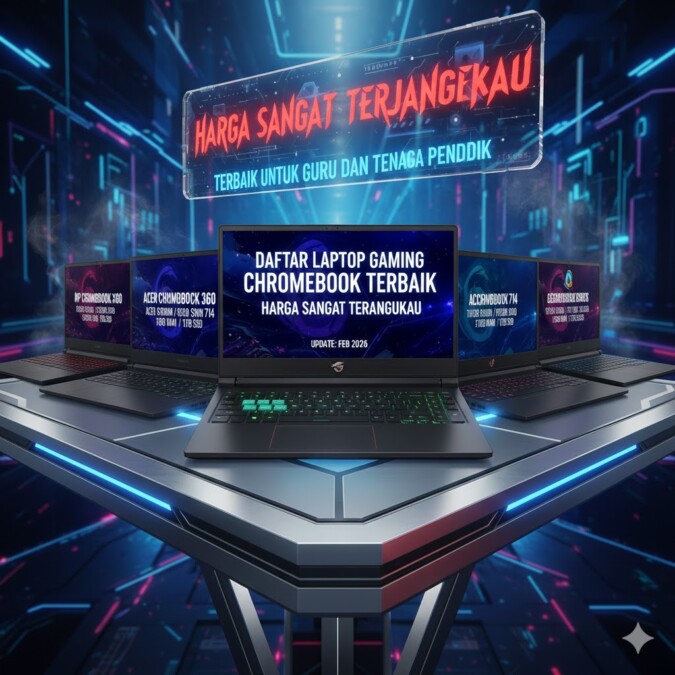 Daftar Laptop Chromebook Terbaik Untuk Guru Dan Tenaga Pendidik Harga Sangat Terjangkau