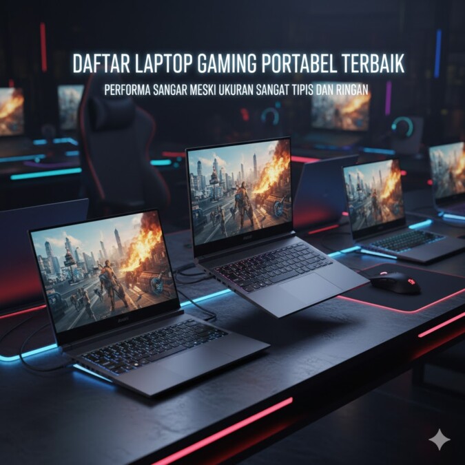 Daftar Laptop Gaming Portabel Terbaik Performa Sangar Meski Ukuran Sangat Tipis Dan Ringan