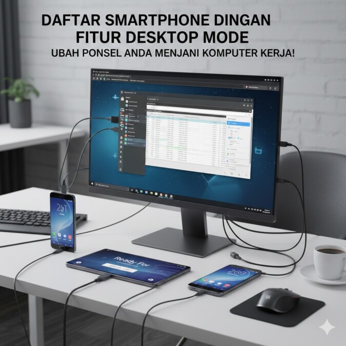 Daftar Smartphone Yang Mendukung Fitur Desktop Mode Untuk Bekerja Layaknya Pakai Komputer